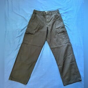 RSQ Men’s Black Loose Cargo Pants
